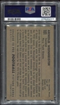1952 Bowman Large #101 Arnie Weinmeister PSA 6