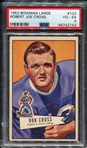 1952 Bowman Large #102 Robert Joe Cross PSA 4