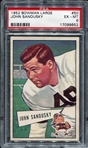 1952 Bowman Large #50 John Sandusky PSA 6