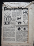 1940's Kitchen Klenzer Baseball Game Complete w/Mailer
