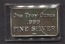 1973 First Year of Issue One Troy Ounce .999 Silver Bar