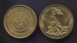 Pair of Brass Medals