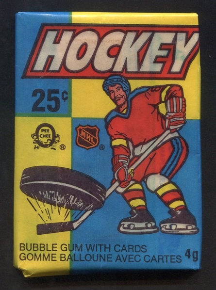 1983-84 O-Pee-Chee Hockey Unopened Wax Pack