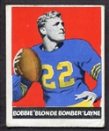 1948 Leaf Football #6a Bobbie(Bobby) Layne