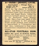 1948 Leaf Football #6a Bobbie(Bobby) Layne