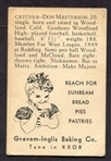 1950 Sunbeam Stockton Ports Masterson
