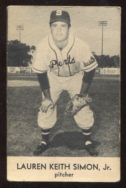1950 Sunbeam Stockton Ports Simon