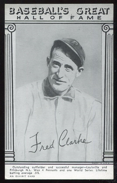 1948 Exhibits Baseballs Great Clarke
