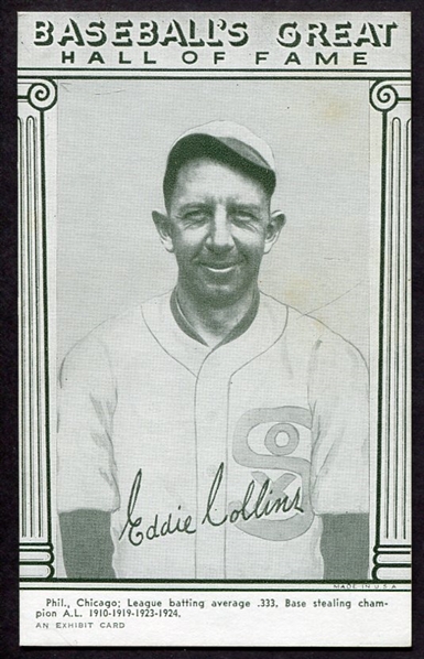 1948 Exhibits Baseballs Great Collins