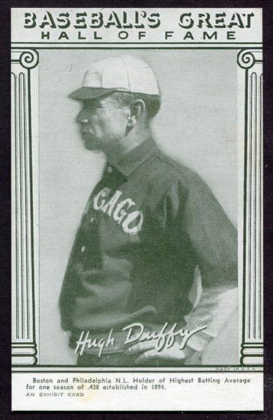 1948 Exhibits Baseballs Great Duffy