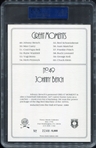 1990 Perez-Steele Johnny Bench Autographed PSA/DNA 8