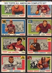 1955 Topps All-American Football Complete Set