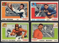 1955 Topps All-American Football Complete Set