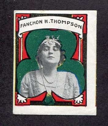 T332 Helmar Actress Stamp Fanchon Thompson