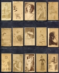 N245 Actresses Lot of 77