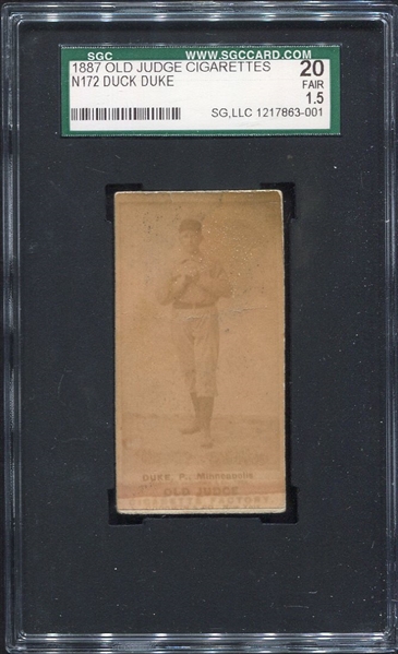 1889 N172 Duck Duke Minneapolis SGC 20