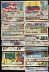 1956 Topps Flags Complete Set