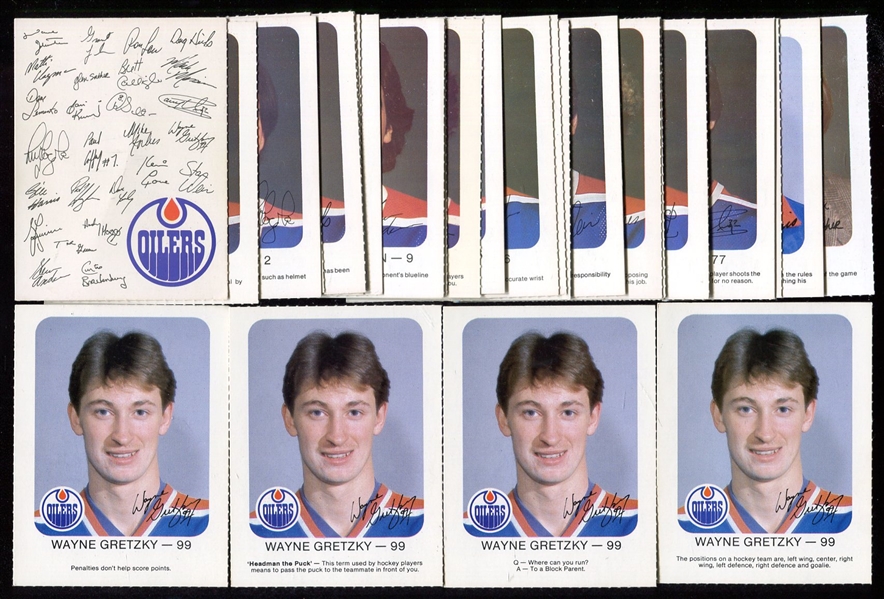 1981 Red Rooster Edmonton Oilers Complete Set