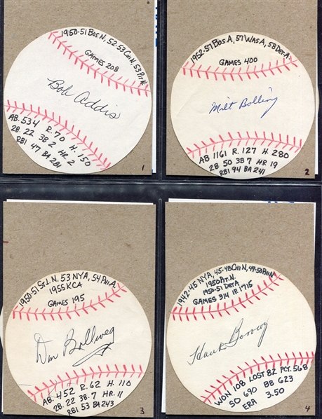 Baseball Autograph Collection 49 Different