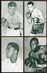 1947-66 Exhibits Boxing Lot of 38 Mostly Different w/HOFers