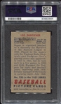 1951 Bowman #233 Leo Durocher PSA 2