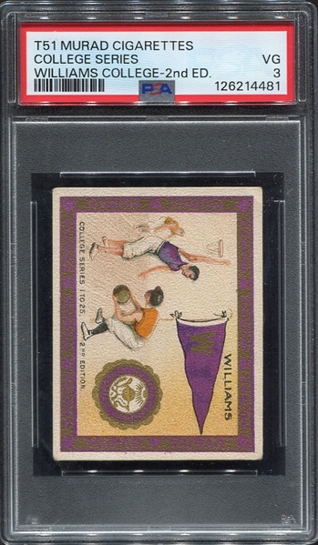 T51 Murad Williams College Basketball PSA 3