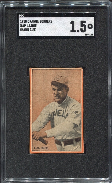 1910 Orange Borders Nap Lajoie SGC 1.5