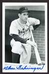 Charlie Gehringer Signed Photo