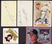 Mixed Lot of 15 Signed Flats w/ Cain Castiglione & Crossetti