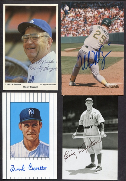 Mixed Lot of 15 Signed Flats w/ Cain Castiglione & Crossetti