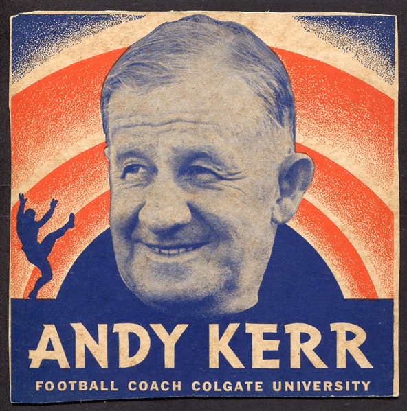 1936 Wheaties Coaches Andy Kerr