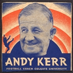 1936 Wheaties Coaches Andy Kerr