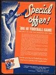 1937 Wheaties Big Ten Football Ralph Kercheval