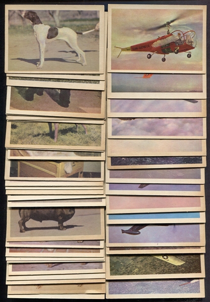 1957 Oak Manufacturing Dogs & Airplane Cards