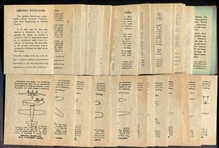1957 Oak Manufacturing Dogs & Airplane Cards