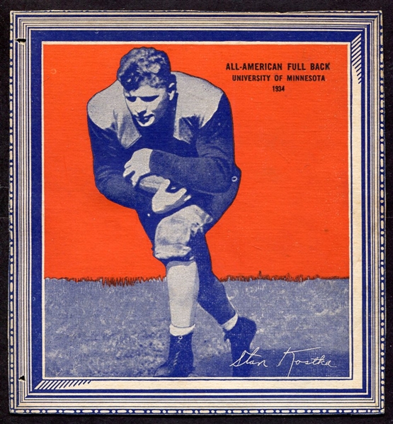 1935 Wheaties All-Americans Stan Kostka