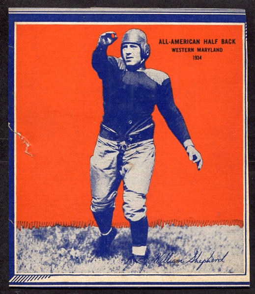 1935 Wheaties All-Americans William Shepherd