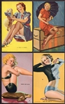 1940s Mutoscope Pin-Up Girl Cards Lot of 19