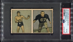 1951 Berk Ross Double Panel Williams / Franz PSA 6