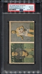 1951 Berk Ross Double Panel Galiffa / Cunningham PSA 8 OC