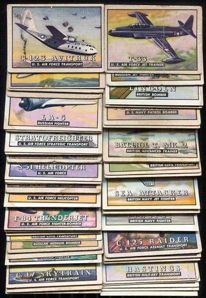 1952 Topps Wings Complete Set of 200