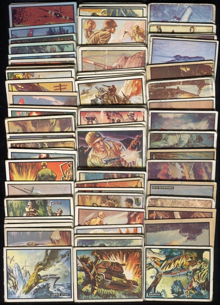 1950 Topps Freedoms War Complete Set