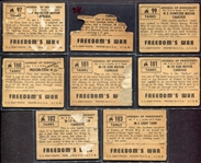 1950 Topps Freedom's War Complete Set
