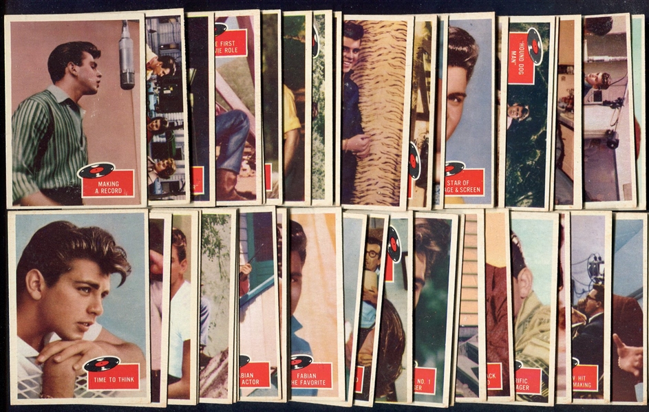1959 Topps Fabian Complete Set Nrmt
