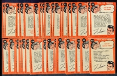 1959 Topps Fabian Complete Set Nrmt