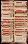1959 Fleer Indian Trading Cards Complete Set