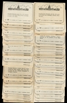 1964 Topps John F. Kennedy Complete Set 