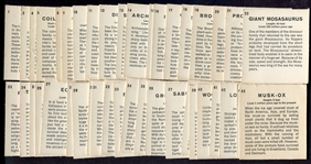 1961 Golden Press Dinosaurs & Prehistoric Animals Complete Set