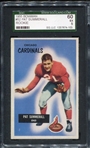 1955 Bowman #52 Pat Summerall RC SGC 5