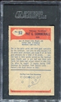1955 Bowman #52 Pat Summerall RC SGC 5